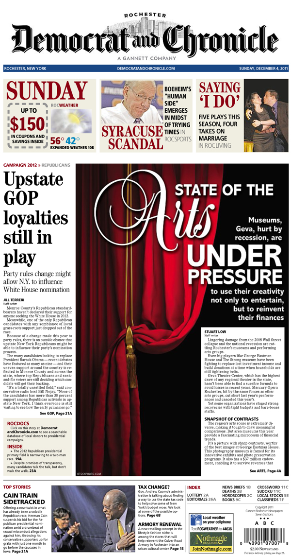 Arts under pressure